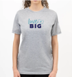 LOVE BIG women s grey t-shirt Supply