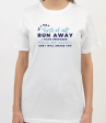 IF I SAY women s white  t-shirt Sale