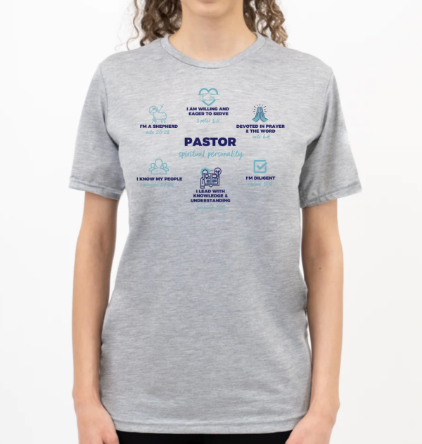 PASTOR DEFINED women s grey t-shirt For Sale