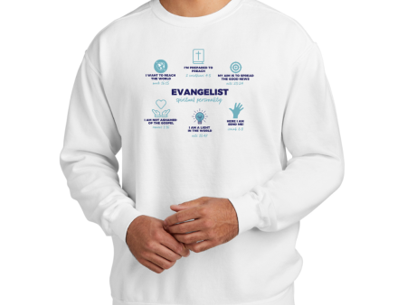 EVANGELIST DEFINED luxury white sweatshirt Online