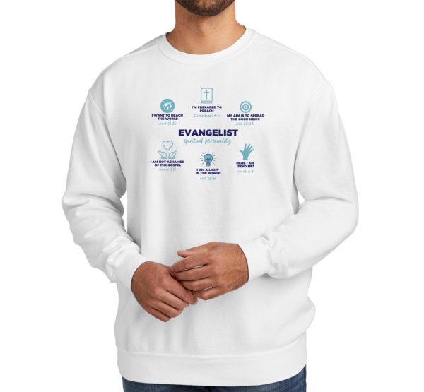 EVANGELIST DEFINED luxury white sweatshirt Online