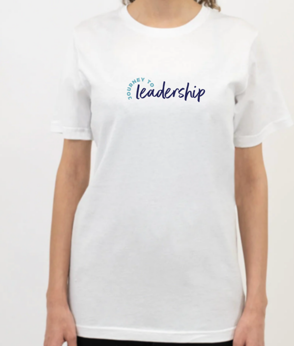 JOURNEY TO LEADERSHIP women s white t-shirt Online now