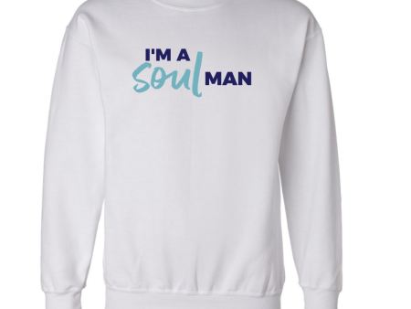 I M A SOUL MAN white sweatshirt Supply