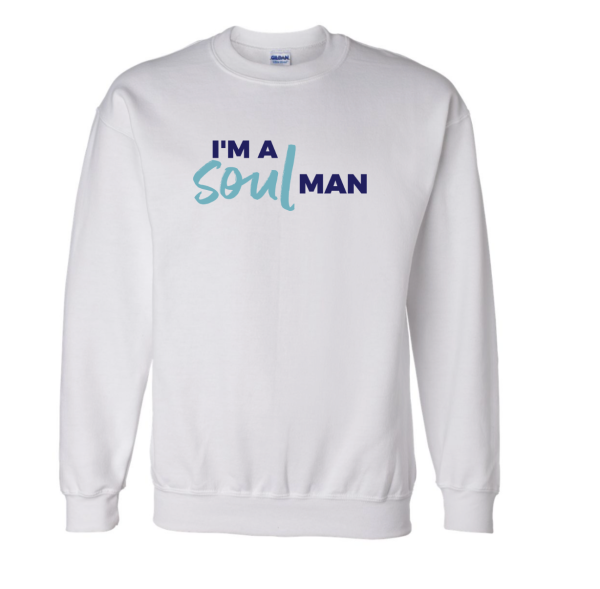 I M A SOUL MAN white sweatshirt Supply