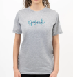 SPEAK LIFE, HOPE, LOVE women s grey t-shirt Supply