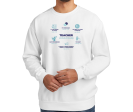 TEACHER DEFINED luxury white sweatshirt Hot on Sale