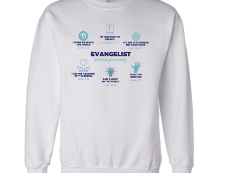 EVANGELIST DEFINED white sweatshirt on Sale