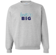 LOVE BIG grey sweatshirt Sale