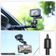 Ulanzi ZJ01 Magnetic Suction Cup Mount For Action Camera Smartphone T086 For Sale