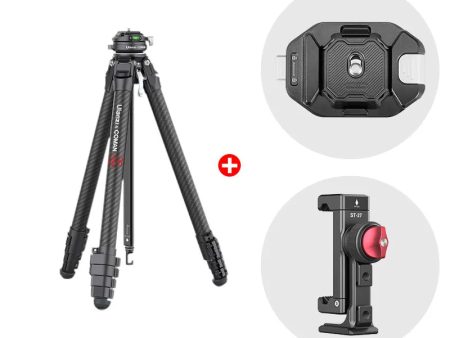 Ulanzi F38 Tripod 3131 with Camera Backpack Strap Clip and Metal Phone Clip Online Sale