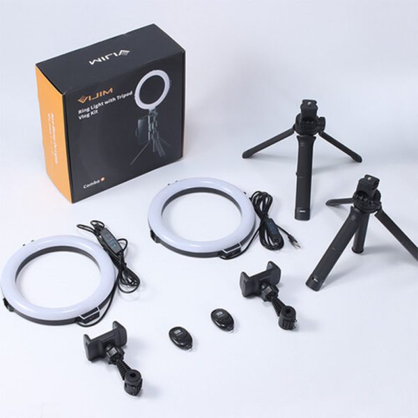 Ulanzi VIJIM Ring Light with Vlog Tripod Kit ( Pair ) 2209 Discount