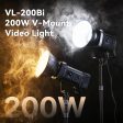 Ulanzi VL-200Bi 200W V-Mount Video Light L079CNA1 Sale