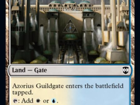 Azorius Guildgate [Kaldheim Commander] Online Sale