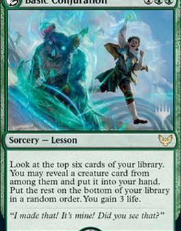 Basic Conjuration (Promo Pack) [Strixhaven: School of Mages Promos] Online