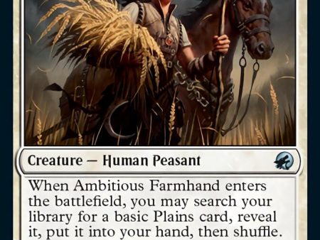 Ambitious Farmhand    Seasoned Cathar [Innistrad: Midnight Hunt] on Sale