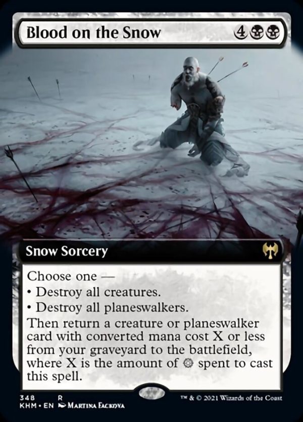 Blood on the Snow (Extended Art) [Kaldheim] Online