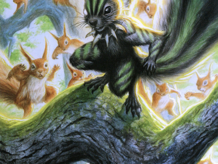 Chatterfang, Squirrel General Art Card (67) [Modern Horizons 2 Art Series] For Sale