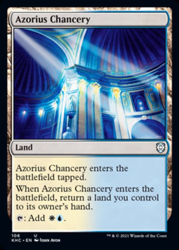 Azorius Chancery [Kaldheim Commander] Online