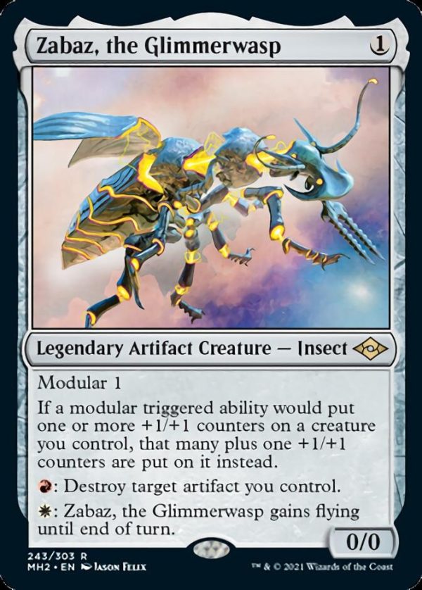 Zabaz, the Glimmerwasp [Modern Horizons 2] Fashion