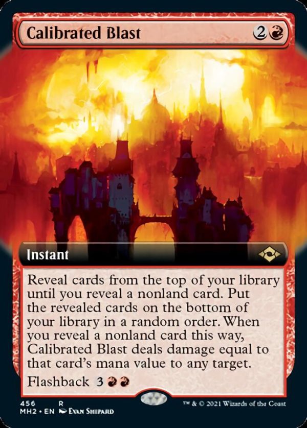 Calibrated Blast (Extended Art) [Modern Horizons 2] Online