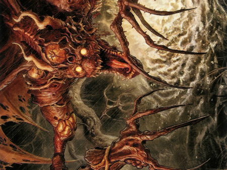 Archfiend of Sorrows Art Card [Modern Horizons 2 Art Series] Sale