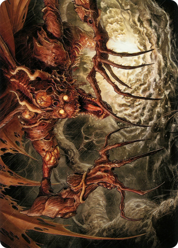 Archfiend of Sorrows Art Card [Modern Horizons 2 Art Series] Sale