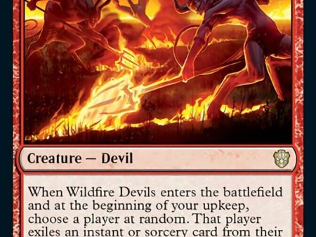 Wildfire Devils [Commander 2021] Cheap