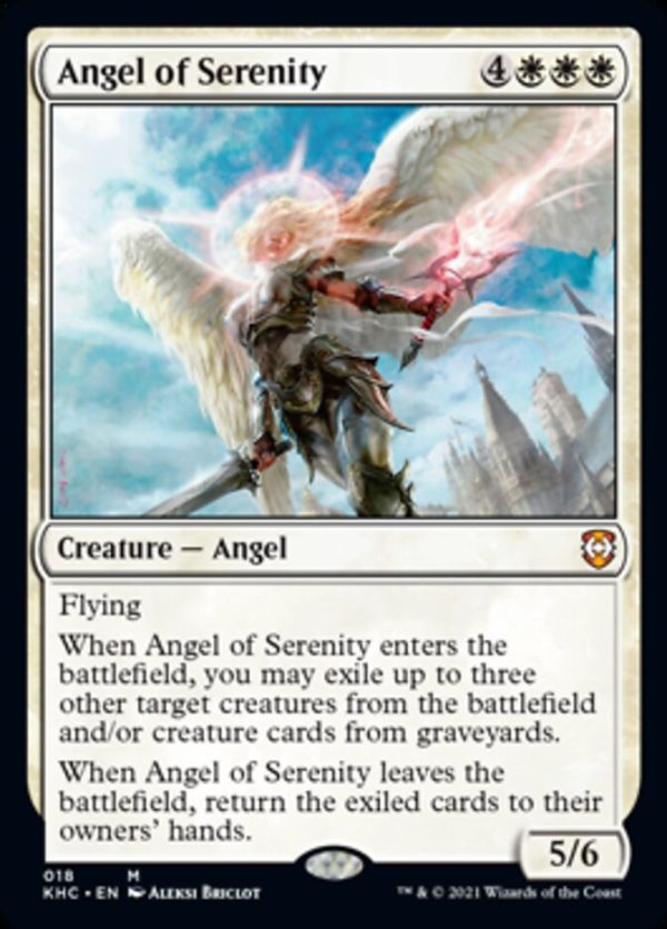 Angel of Serenity [Kaldheim Commander] Online Hot Sale