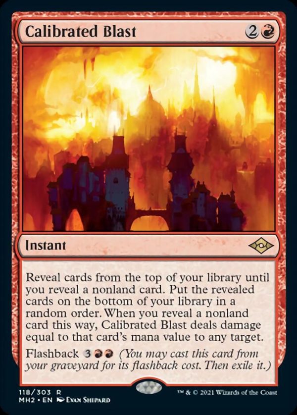 Calibrated Blast [Modern Horizons 2] Hot on Sale