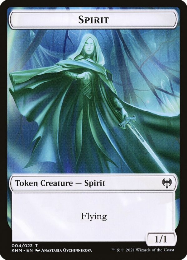 Bird    Spirit Double-Sided Token [Kaldheim Commander Tokens] Online