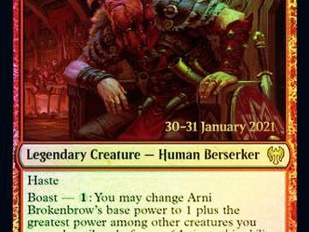 Arni Brokenbrow [Kaldheim Prerelease Promos] Discount