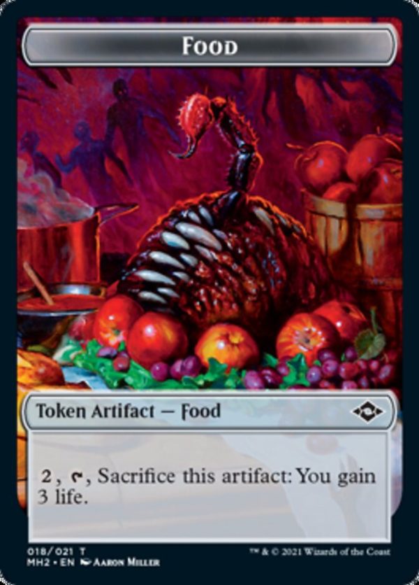 Construct    Food (18) Double-Sided Token [Modern Horizons 2 Tokens] Hot on Sale