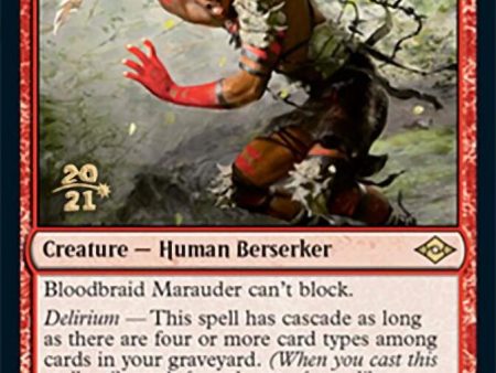 Bloodbraid Marauder [Modern Horizons 2 Prerelease Promos] Online now