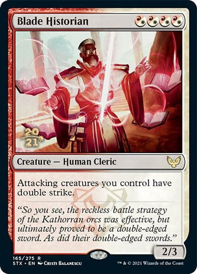 Blade Historian [Strixhaven: School of Mages Prerelease Promos] Cheap