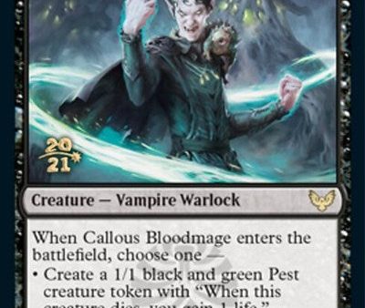 Callous Bloodmage [Strixhaven: School of Mages Prerelease Promos] Online