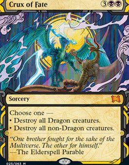 Crux of Fate (Foil Etched) [Strixhaven: School of Mages Mystical Archive] Online Hot Sale