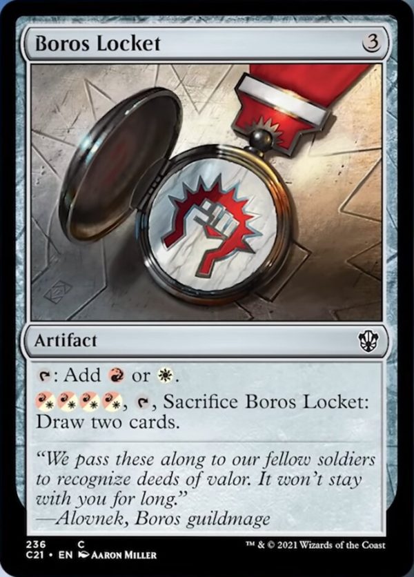 Boros Locket [Commander 2021] For Discount