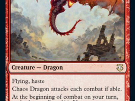 Chaos Dragon [Dungeons & Dragons: Adventures in the Forgotten Realms Commander] Online Hot Sale