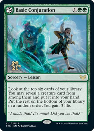 Basic Conjuration [Strixhaven: School of Mages Prerelease Promos] Online now