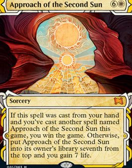 Approach of the Second Sun (Foil Etched) [Strixhaven: School of Mages Mystical Archive] Fashion