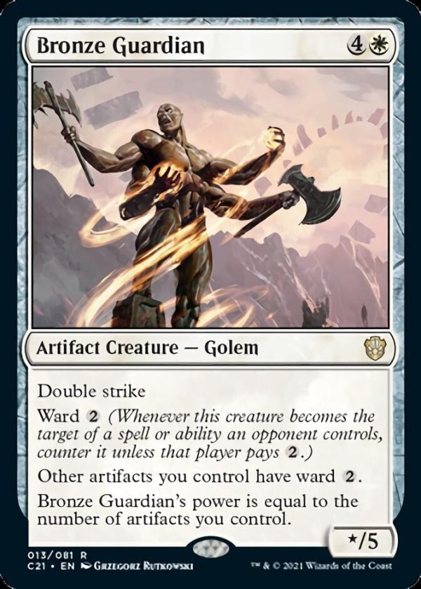 Bronze Guardian [Commander 2021] Online Hot Sale