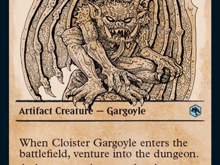 Cloister Gargoyle (Showcase) [Dungeons & Dragons: Adventures in the Forgotten Realms] Online now