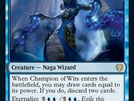 Champion of Wits [Commander 2021] Fashion