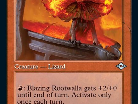 Blazing Rootwalla (Retro) [Modern Horizons 2] Discount