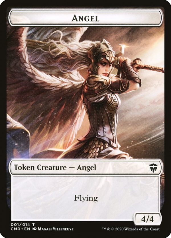 Angel    Soldier Double-Sided Token [Commander Legends Tokens] Fashion