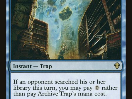 Archive Trap [The List] Discount