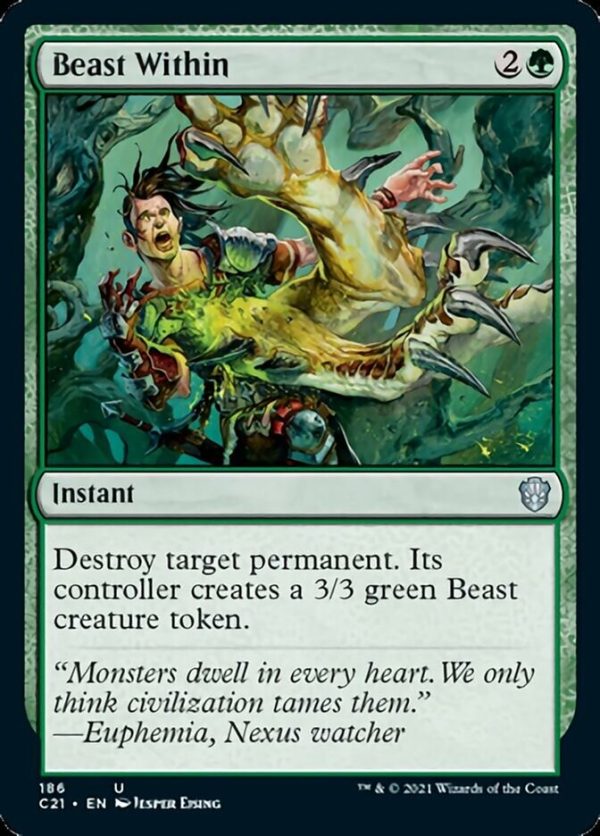 Beast Within [Commander 2021] For Discount