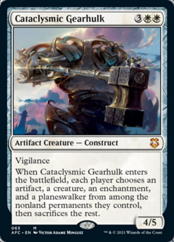 Cataclysmic Gearhulk [Dungeons & Dragons: Adventures in the Forgotten Realms Commander] Cheap