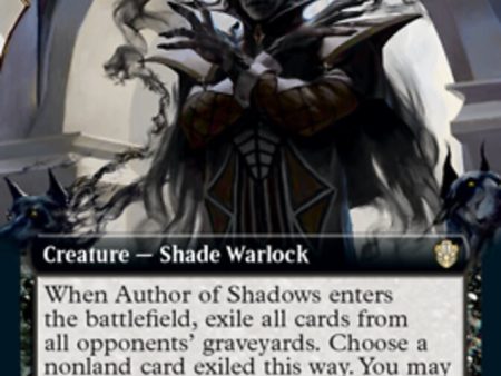 Author of Shadows (Extended Art) [Commander 2021] Sale