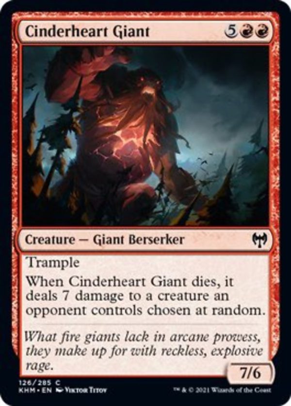 Cinderheart Giant [Kaldheim] Online now